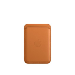 Чехол WT для Apple iPhone Leather Magsafe Golden Brown