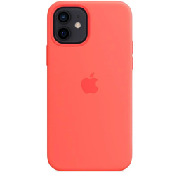 Чехол для Apple iPhone 12/12 Pro Silicone Case with MagSafe Pink