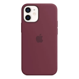 Чехол для Apple iPhone 12 mini Silicone Case with MagSafe Plum