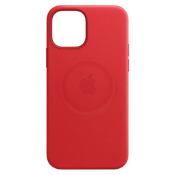 Чехол для Apple iPhone 12 mini Leather Case with MagSafe Red