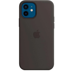 Чехол для Apple iPhone 12/12 Pro Silicone Case with MagSafe Black