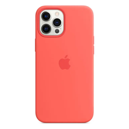 Чехол для Apple iPhone 12 Pro Max Silicone Case with MagSafe Pink