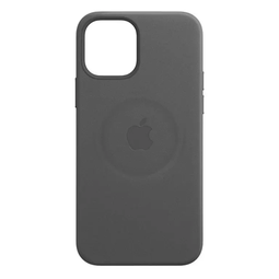 Чехол для Apple iPhone 12/12 Pro Leather Case with MagSafe Black