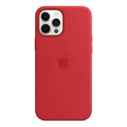 Чехол для Apple iPhone 12 Pro Max Silicone Case with MagSafe Red