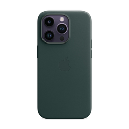 Чехол Apple для iPhone 14 Pro Leather Case with MagSafe Forest Green