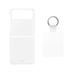 Чехол для Samsung Galaxy Z Flip 3 Clear Cover with Ring Transparent