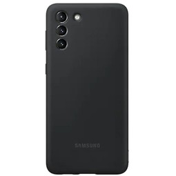 Силиконовый чехол-накладка (Silicone Cover) для смартфона Samsung Galaxy S21 Plus Black