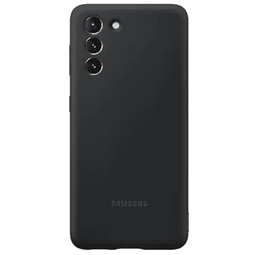 Силиконовый чехол-накладка (Silicone Cover) для смартфона Samsung Galaxy S21 Black