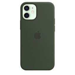 Клип-кейс (чехол) силиконовый для смартфона Apple Silicone Case with MagSafe для iPhone 12 mini Cyprus Green