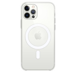 Клип-кейс (чехол) Apple Clear Case with MagSafe для смартфона iPhone 12 / 12 Pro Transparent