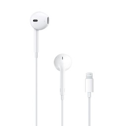Проводные наушники Apple EarPods с разъёмом Lightning (with Lightning Connector) White