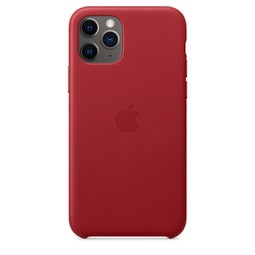 iPhone 11 Pro Leather Red