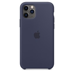 Чехол iPhone 11 Pro Silicone Midnight Blue