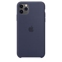iPhone 11 Pro Max Silicone Midnight Blue