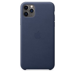 iPhone 11 Pro Max Leather Midnight Blue