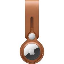 Брелок-подвеска (трекер) Apple для AirTag Leather Loop Saddle Brown