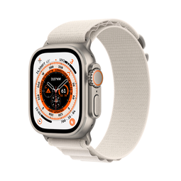 Смарт-часы Apple Watch Ultra with Alpine Loop Starlight, 49 мм, Medium