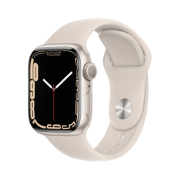 Смарт-часы Apple Watch Series 7 Starlight, 45 мм