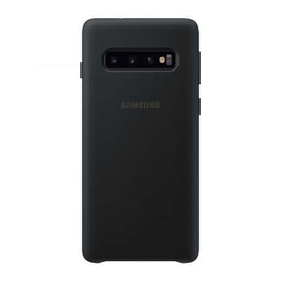 Galaxy S10 Silicone Cover Black