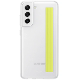 Чехол Galaxy S21 FE Slim Strap Cover White