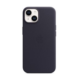 Чехол Apple для iPhone 14 Leather Case with MagSafe INK, MPP63ZM/A
