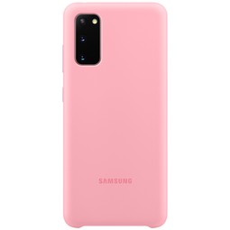 Galaxy S20 Silicone Cover Pink