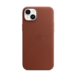 Чехол Apple для iPhone 14 Plus Leather Case with MagSafe Umber, MPPD3ZM/A