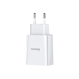 Сетевое зарядное устройство Baseus Speed Mini Dual U Charger 10.5W White