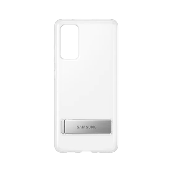 Samsung clear standing. Чехол Samsung Clear standing Cover для Note 20. Прозрачный (EF-jn980ctegru). Чехол Samsung Clear standing Cover s21 Fe прозрачный (EF-jg990). EF-Z f731ctegru.